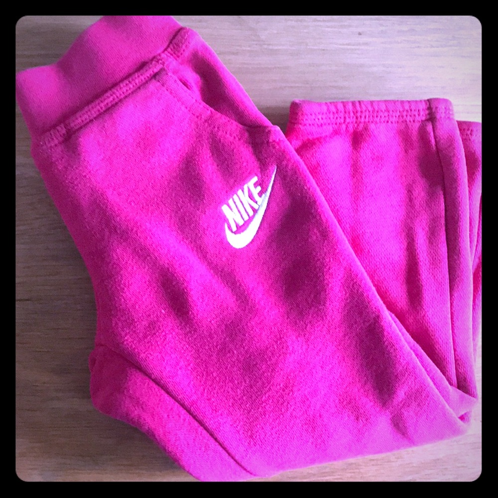 Girls 3T pink Nike sweat pants